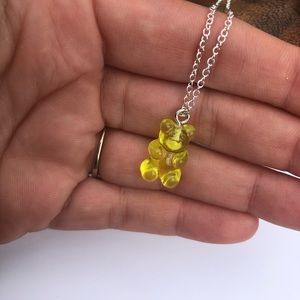 Gummy Bear Necklace Yellow